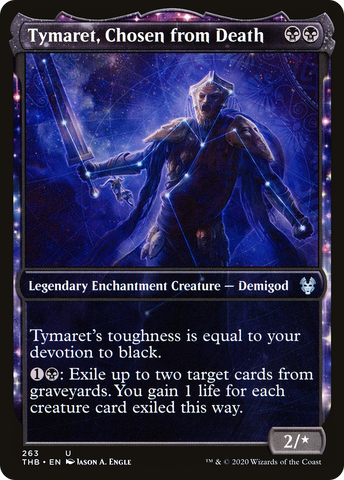 Tymaret, Chosen from Death (Showcase) [Theros Beyond Death] - The Mythic Store | 24h Order Processing