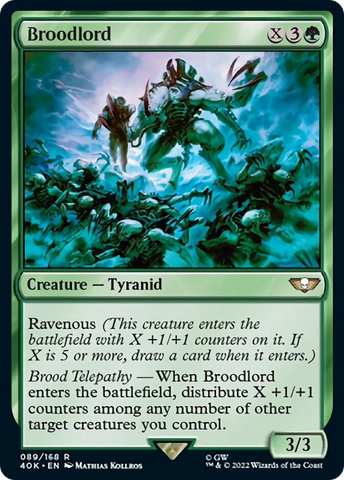 Broodlord (Surge Foil) [Warhammer 40,000] - The Mythic Store | 24h Order Processing