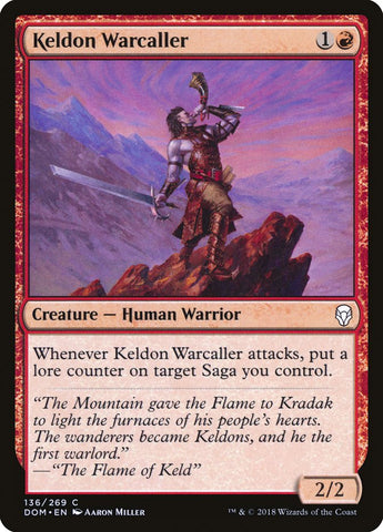 Keldon Warcaller [Dominaria] - The Mythic Store | 24h Order Processing