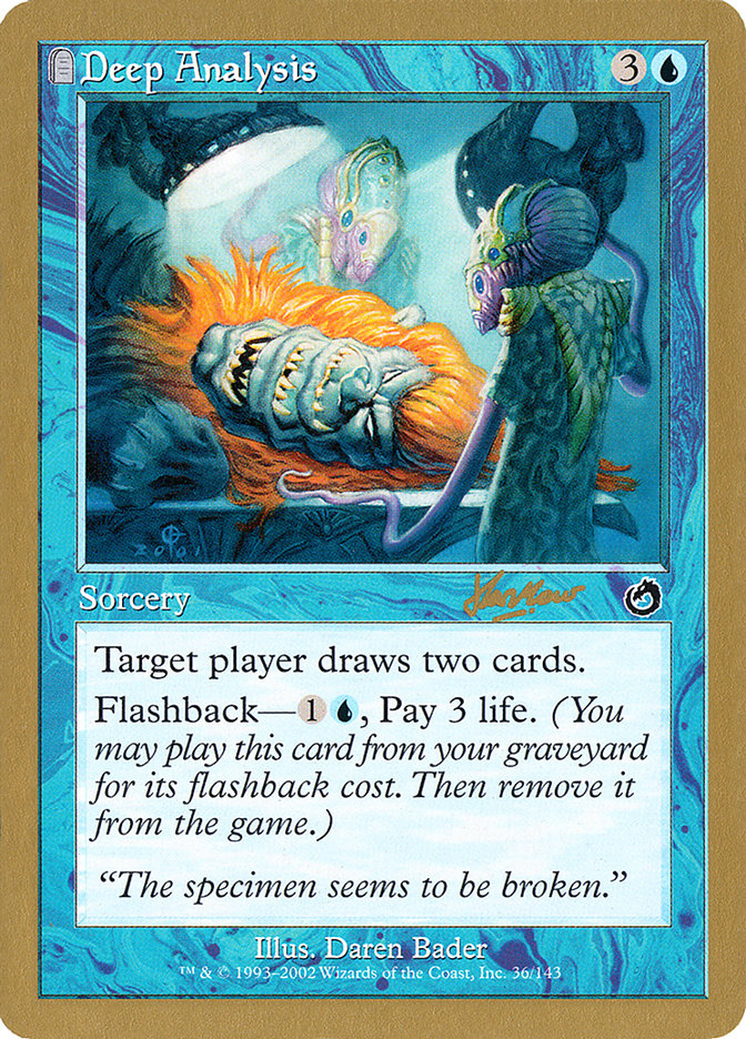 Deep Analysis (Sim Han How) [World Championship Decks 2002] - The Mythic Store | 24h Order Processing