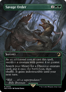 Savage Order (Emblem) (Borderless) [Jurassic World Collection Tokens] - The Mythic Store | 24h Order Processing
