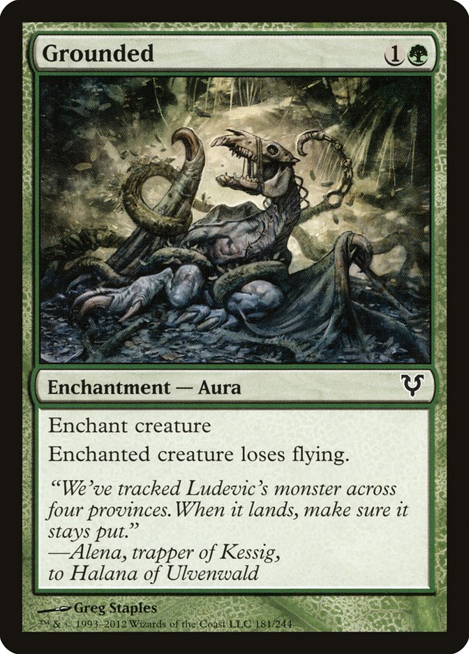 Grounded [Avacyn Restored] - The Mythic Store | 24h Order Processing