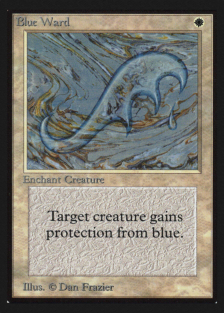 Blue Ward [International Collectors' Edition] - The Mythic Store | 24h Order Processing