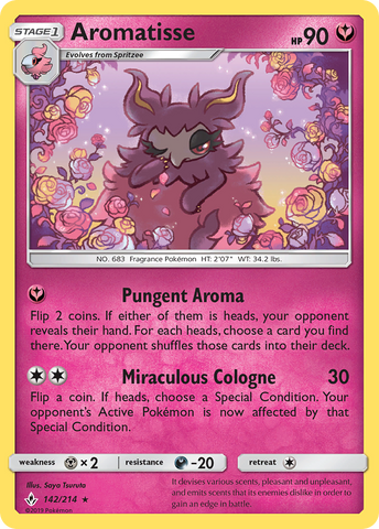 Aromatisse (142/214) [Sun & Moon: Unbroken Bonds] - The Mythic Store | 24h Order Processing