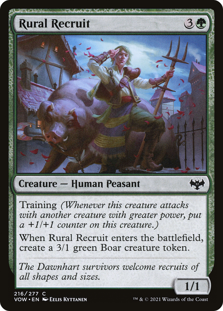 Rural Recruit [Innistrad: Crimson Vow] - The Mythic Store | 24h Order Processing