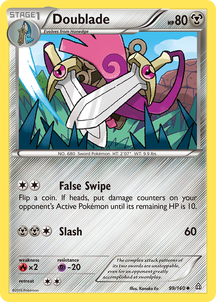 Doublade (99/160) [XY: Primal Clash] - The Mythic Store | 24h Order Processing