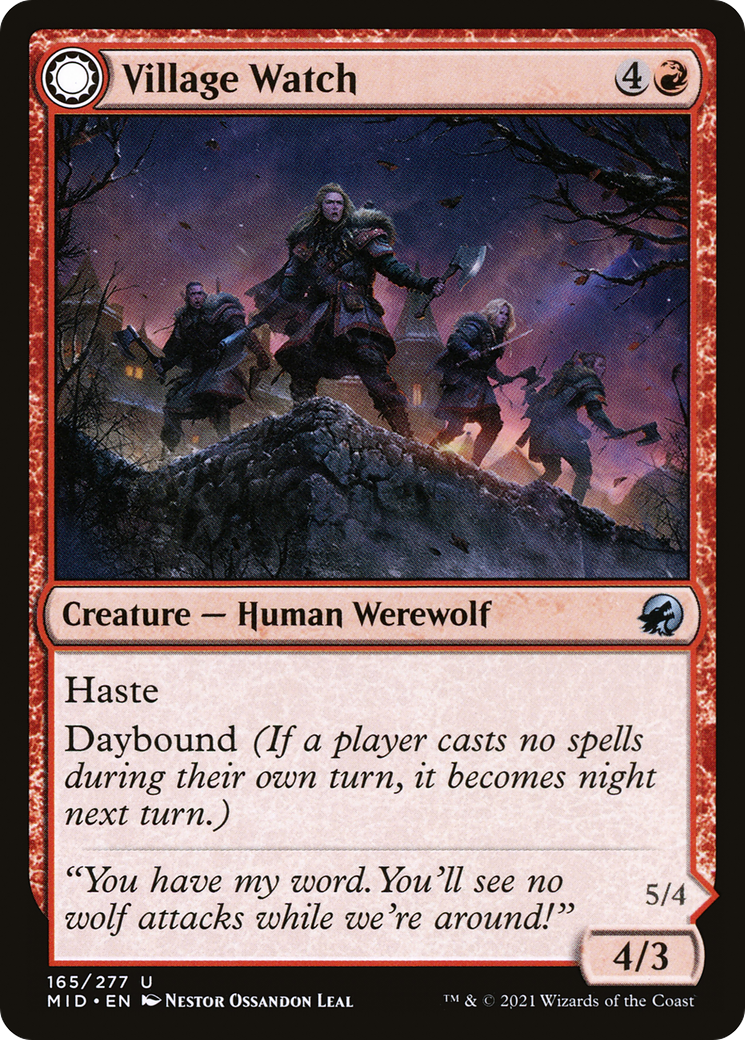 Village Watch // Village Reavers [Innistrad: Midnight Hunt] - The Mythic Store | 24h Order Processing