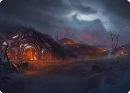 Field of Ruin Art Card [The Lord of the Rings: Tales of Middle-earth Art Series] - The Mythic Store | 24h Order Processing