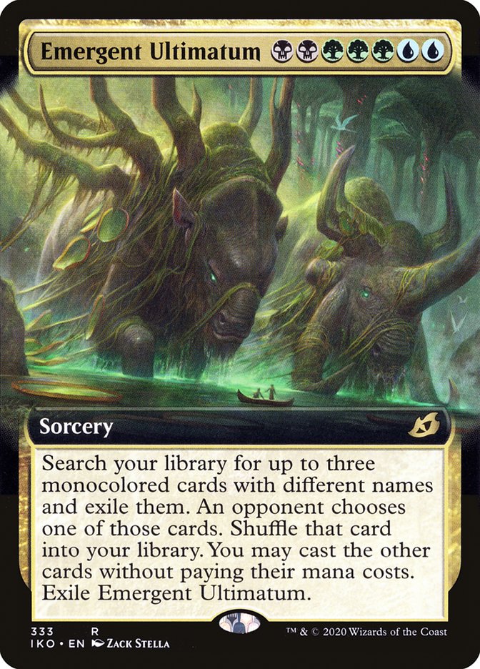 Emergent Ultimatum (Extended Art) [Ikoria: Lair of Behemoths] - The Mythic Store | 24h Order Processing