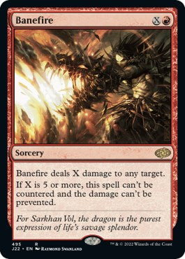 Banefire [Jumpstart 2022] - The Mythic Store | 24h Order Processing