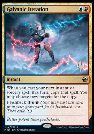 Galvanic Iteration (Promo Pack) [Innistrad: Midnight Hunt Promos] - The Mythic Store | 24h Order Processing