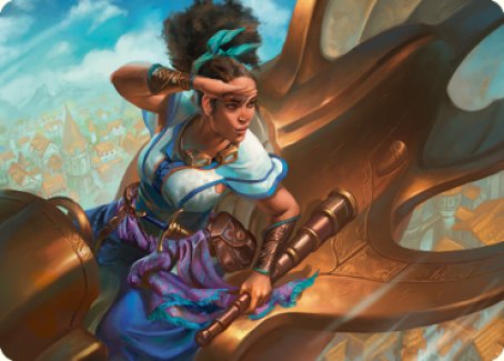 Talas Lookout Art Card [Dominaria United Art Series] - The Mythic Store | 24h Order Processing