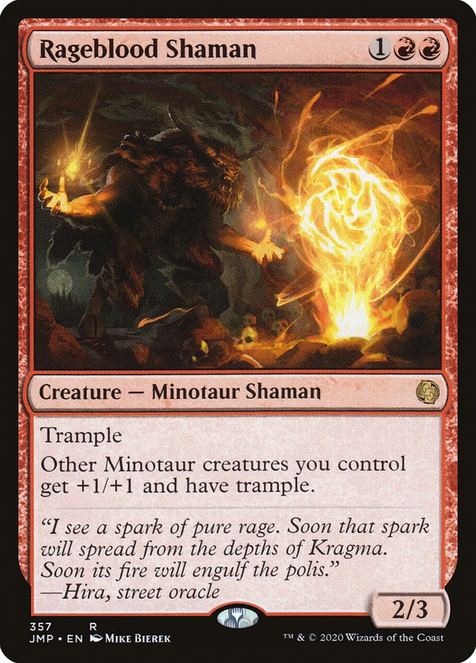 Rageblood Shaman [Jumpstart] - The Mythic Store | 24h Order Processing