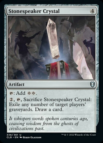 Stonespeaker Crystal [Commander Legends: Battle for Baldur's Gate] - The Mythic Store | 24h Order Processing