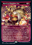 March of Reckless Joy (Showcase Soft Glow) [Kamigawa: Neon Dynasty] - The Mythic Store | 24h Order Processing