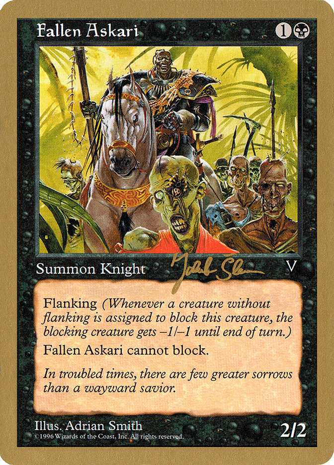 Fallen Askari (Jakub Slemr) [World Championship Decks 1997] - The Mythic Store | 24h Order Processing