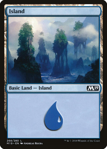 Island (268) [Core Set 2019] - The Mythic Store | 24h Order Processing