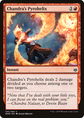 Chandra's Pyrohelix [War of the Spark] - The Mythic Store | 24h Order Processing