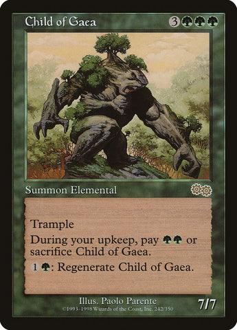 Child of Gaea [Urza's Saga] - The Mythic Store | 24h Order Processing