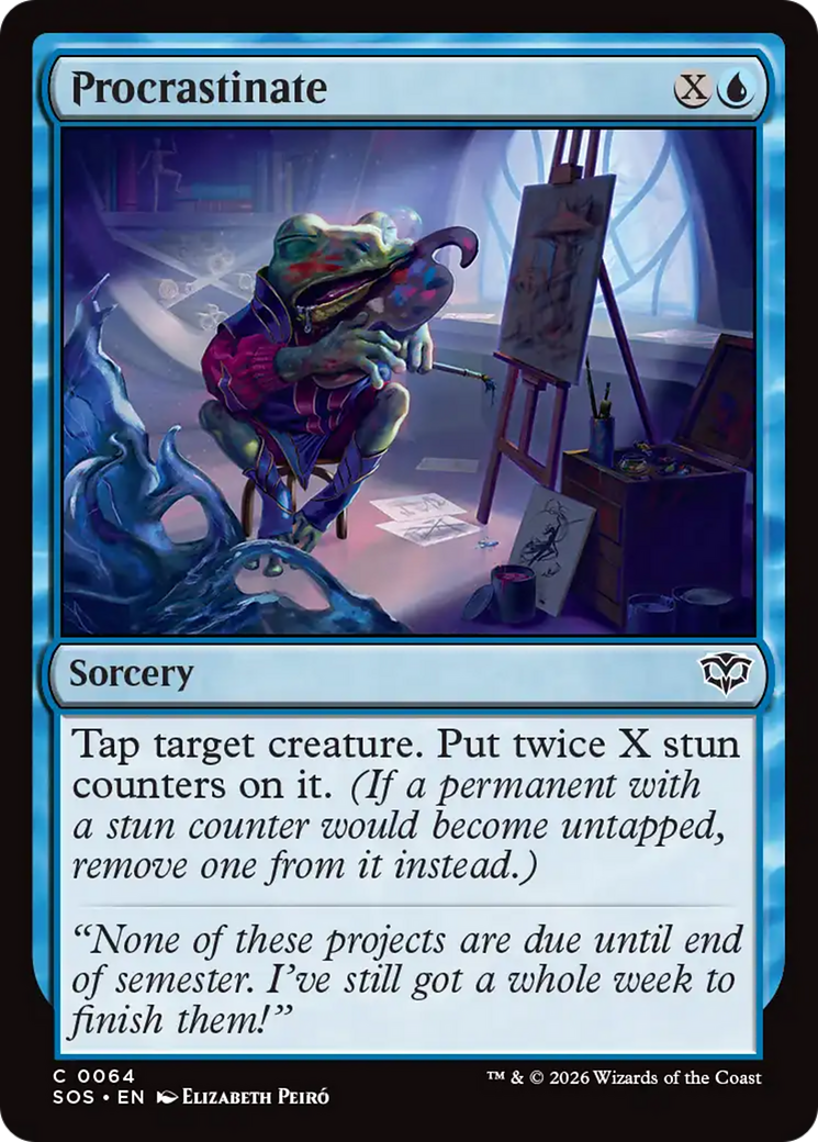 Procrastinate [Secrets of Strixhaven] - The Mythic Store | 24h Order Processing