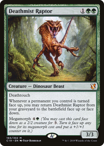 Deathmist Raptor [Commander 2019] - The Mythic Store | 24h Order Processing