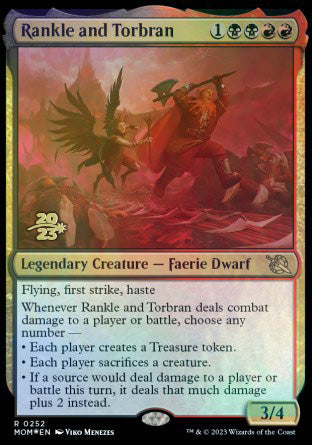 Rankle and Torbran [March of the Machine Prerelease Promos] - The Mythic Store | 24h Order Processing