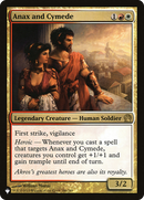 Anax and Cymede [The List] - The Mythic Store | 24h Order Processing