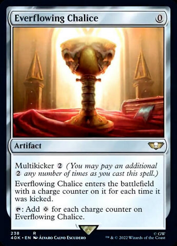 Everflowing Chalice (Surge Foil) [Warhammer 40,000] - The Mythic Store | 24h Order Processing
