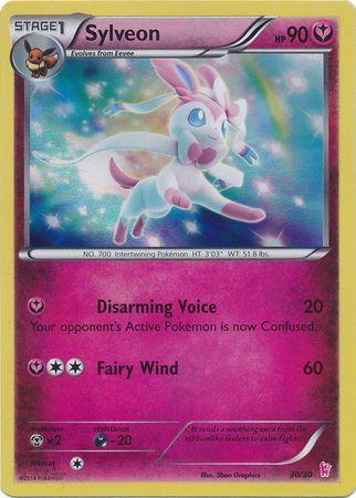 Sylveon (30/30) [XY: Trainer Kit - Sylveon] - The Mythic Store | 24h Order Processing