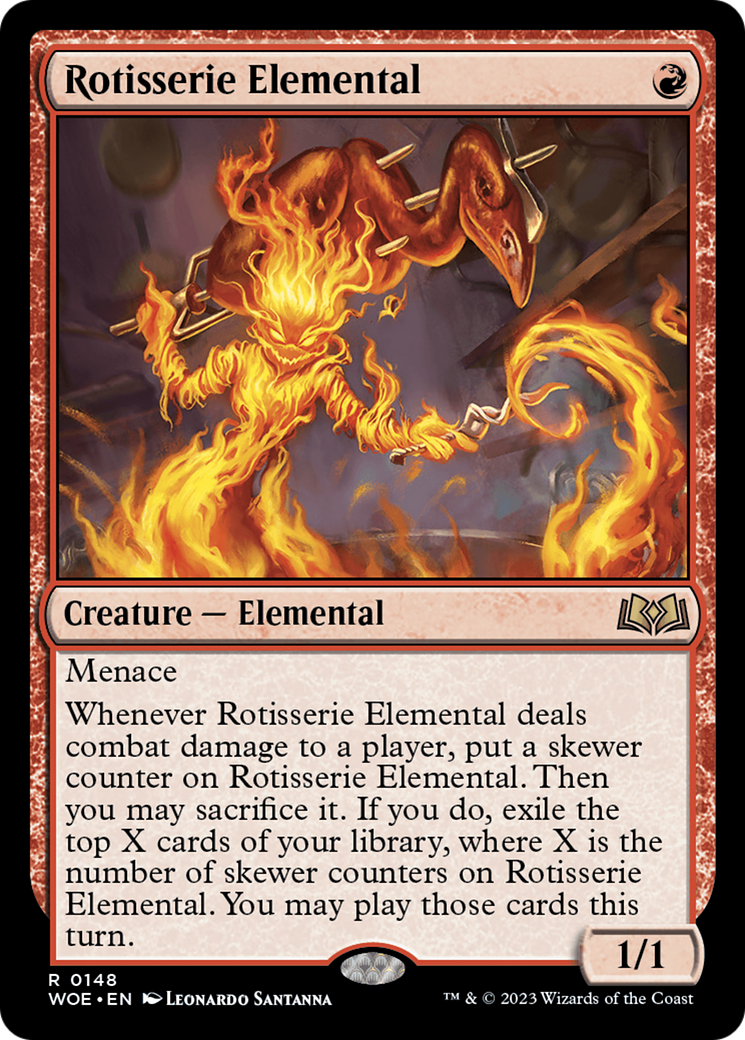 Rotisserie Elemental [Wilds of Eldraine] - The Mythic Store | 24h Order Processing