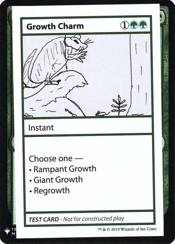 Growth Charm [Mystery Booster Playtest Cards] - The Mythic Store | 24h Order Processing