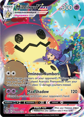 Mimikyu VMAX (TG17/TG30) [Sword & Shield: Brilliant Stars] - The Mythic Store | 24h Order Processing