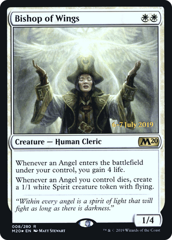 Bishop of Wings [Core Set 2020 Prerelease Promos] - The Mythic Store | 24h Order Processing