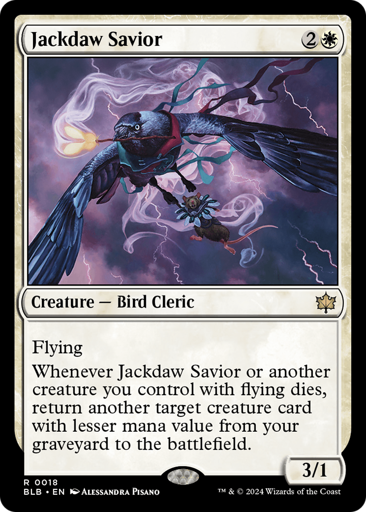 Jackdaw Savior [Bloomburrow] - The Mythic Store | 24h Order Processing