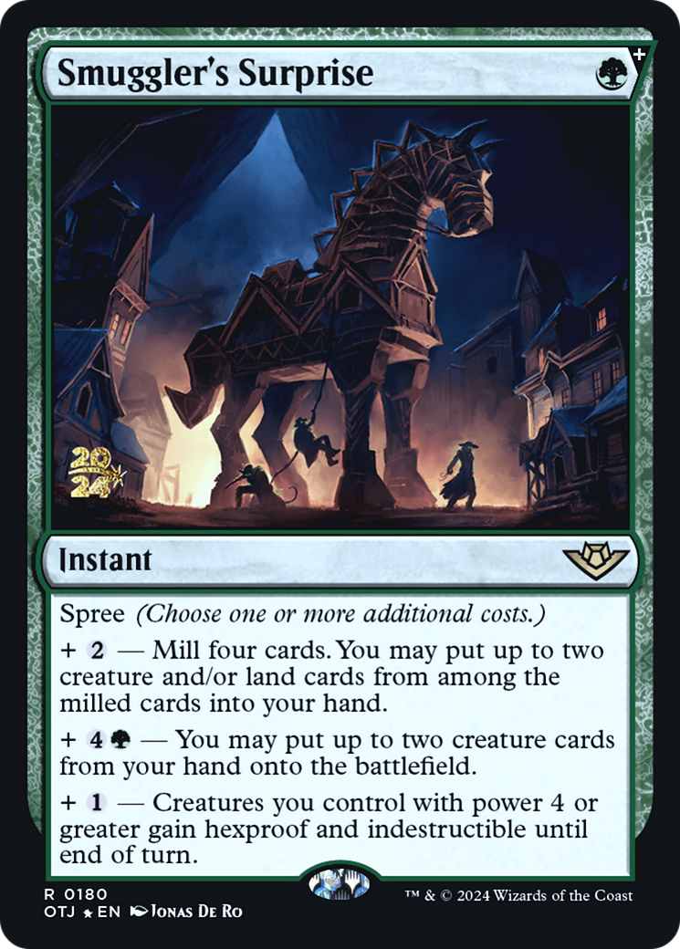 Smuggler's Surprise [Outlaws of Thunder Junction Prerelease Promos] - The Mythic Store | 24h Order Processing