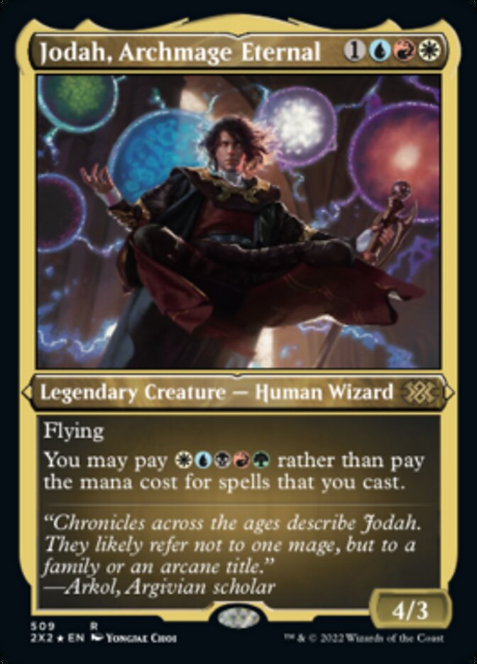 Jodah, Archmage Eternal (Foil Etched) [Double Masters 2022] - The Mythic Store | 24h Order Processing