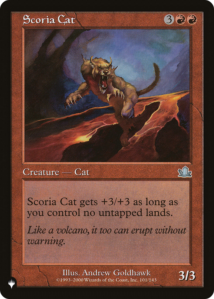 Scoria Cat [The List] - The Mythic Store | 24h Order Processing