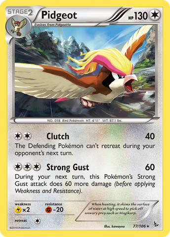 Pidgeot (77/106) [XY: Flashfire] - The Mythic Store | 24h Order Processing