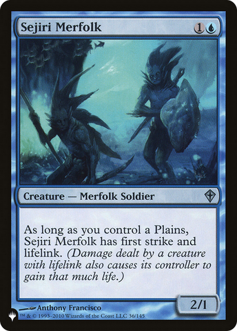 Sejiri Merfolk [The List] - The Mythic Store | 24h Order Processing