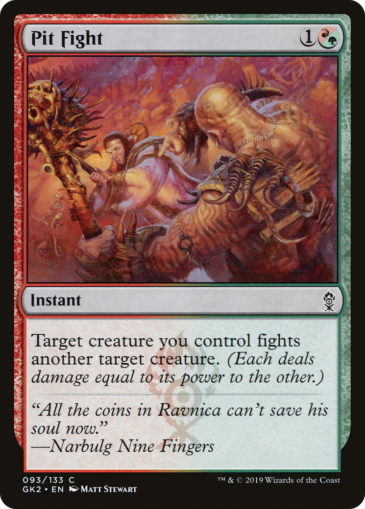 Pit Fight [Ravnica Allegiance Guild Kit] - The Mythic Store | 24h Order Processing