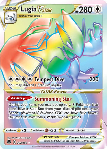 Lugia VSTAR (202/195) [Sword & Shield: Silver Tempest] - The Mythic Store | 24h Order Processing