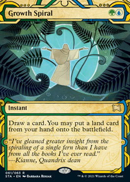 Growth Spiral (Foil Etched) [Strixhaven: Mystical Archive] - The Mythic Store | 24h Order Processing