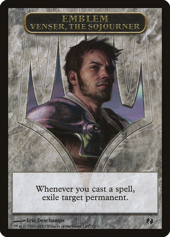 Venser, the Sojourner Emblem [Duel Decks: Venser vs. Koth Tokens] - The Mythic Store | 24h Order Processing