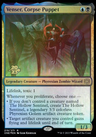 Venser, Corpse Puppet [Phyrexia: All Will Be One Prerelease Promos] - The Mythic Store | 24h Order Processing