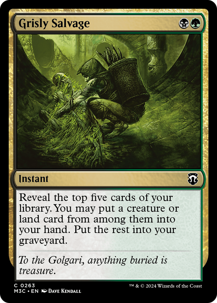 Grisly Salvage (Ripple Foil) [Modern Horizons 3 Commander] - The Mythic Store | 24h Order Processing