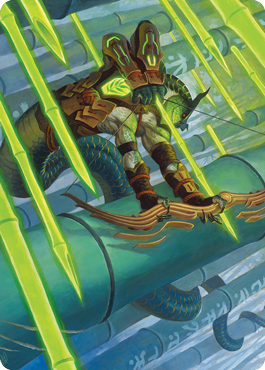 Bamboo Grove Archer Art Card [Kamigawa: Neon Dynasty Art Series] - The Mythic Store | 24h Order Processing