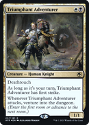 Triumphant Adventurer [Dungeons & Dragons: Adventures in the Forgotten Realms Prerelease Promos] - The Mythic Store | 24h Order Processing