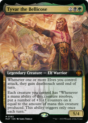 Tyvar the Bellicose (Extended Art) [March of the Machine: The Aftermath] - The Mythic Store | 24h Order Processing