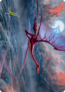 Manaform Hellkite Art Card (Gold-Stamped Signature) [Innistrad: Crimson Vow Art Series] - The Mythic Store | 24h Order Processing