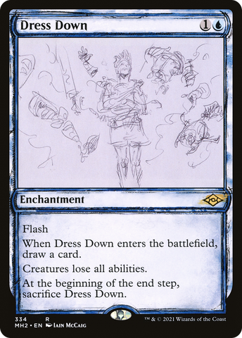 Dress Down (Sketch) [Modern Horizons 2] - The Mythic Store | 24h Order Processing